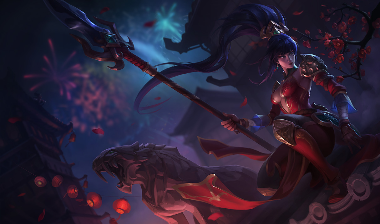 Splash Arts Da Firecracker Jinx Warring Kingdoms Katarina Warring