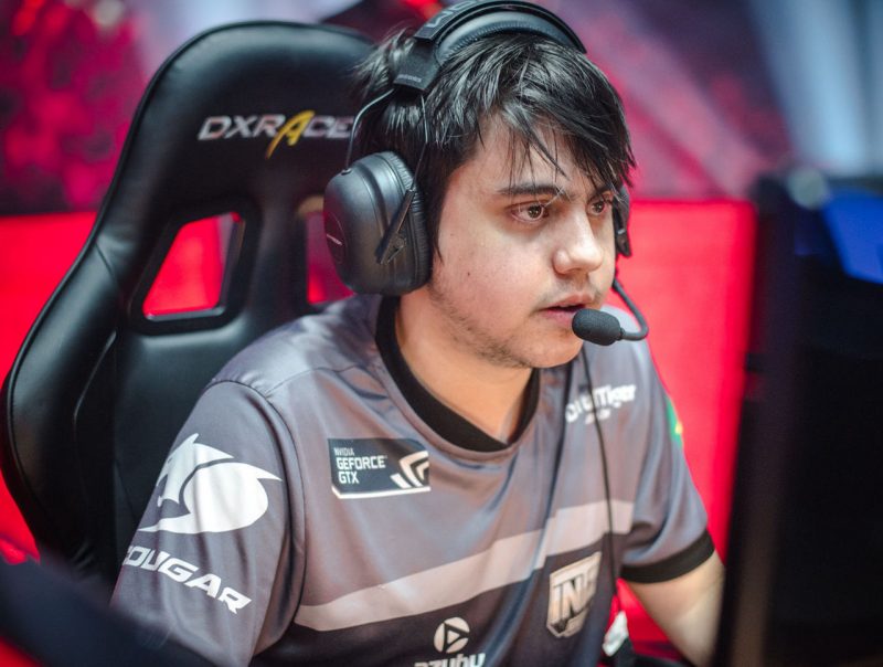 Foto de Tockers representando a INTZ em seus tempos como jogador.