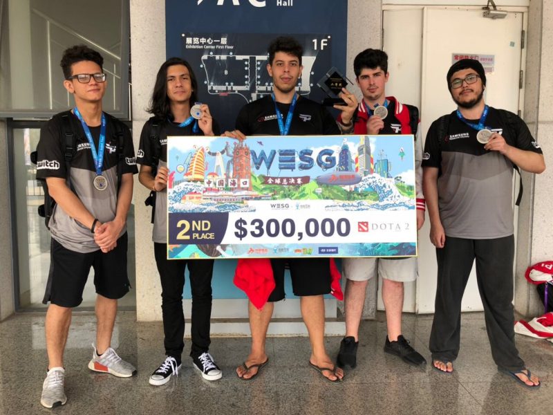 Pain Gaming Vice Campe Da Wesg De Dota Mais Esports