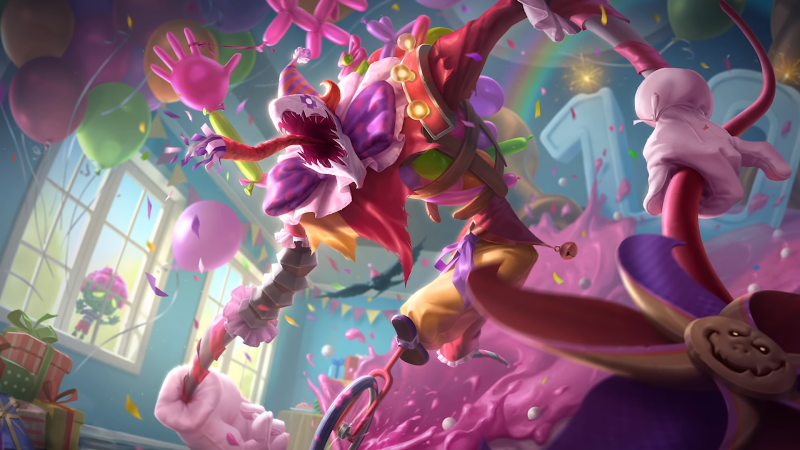 Fiddlesticks Festa Surpresa