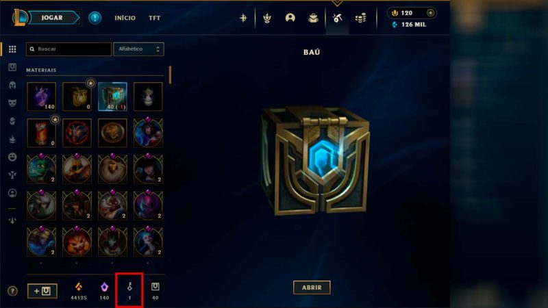 Image of how to use the key fragment in LoL