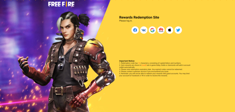 CÓDIGOS PARA ASSINATURA DE PERFIL DO FREE FIRE 