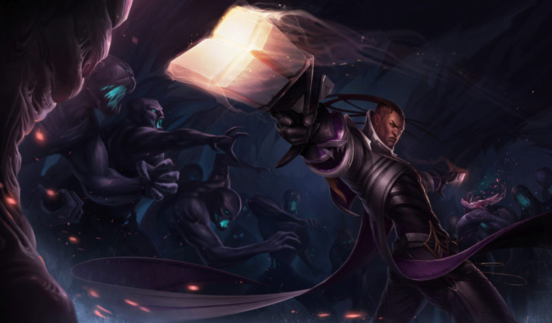 Foto do Lucian para ilustrar sua chegada no patch 2.3b do Wild Rift