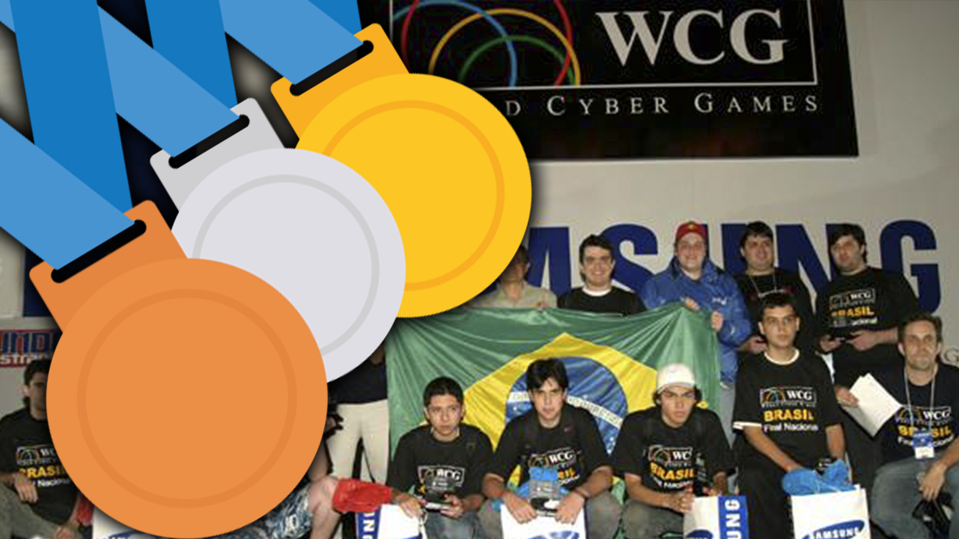 Medalhas Games Brasil na WCG