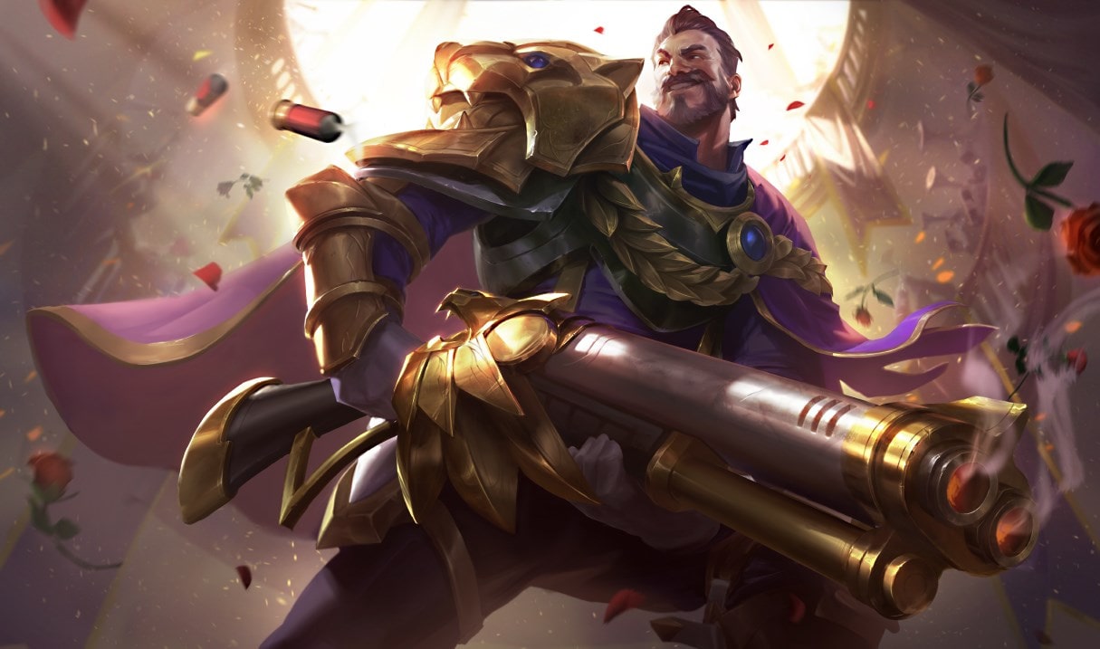 Graves Skin Vitoriosa do LoL