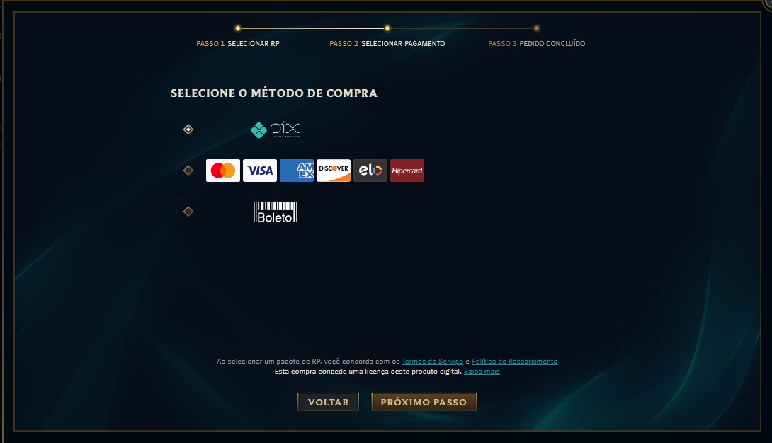 Na foto, um tutorial de como enviar presente no LoL