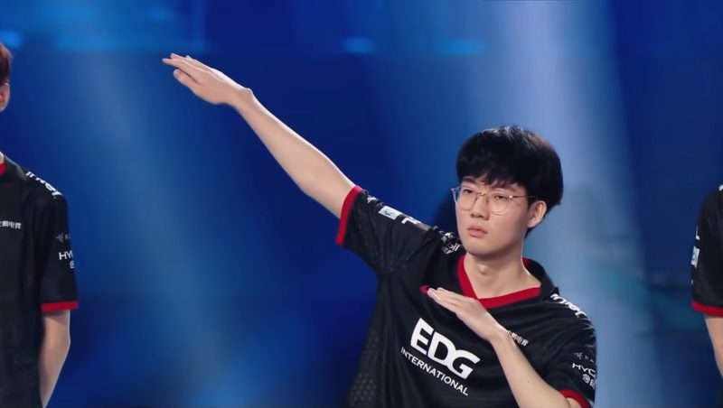 Foto do Viper, jogador da EDG