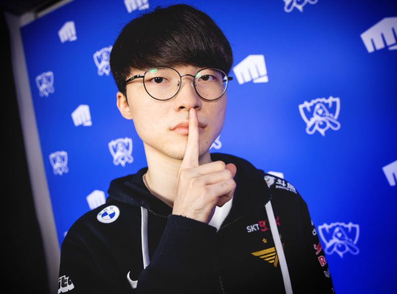 Faker T1 Worlds 2021