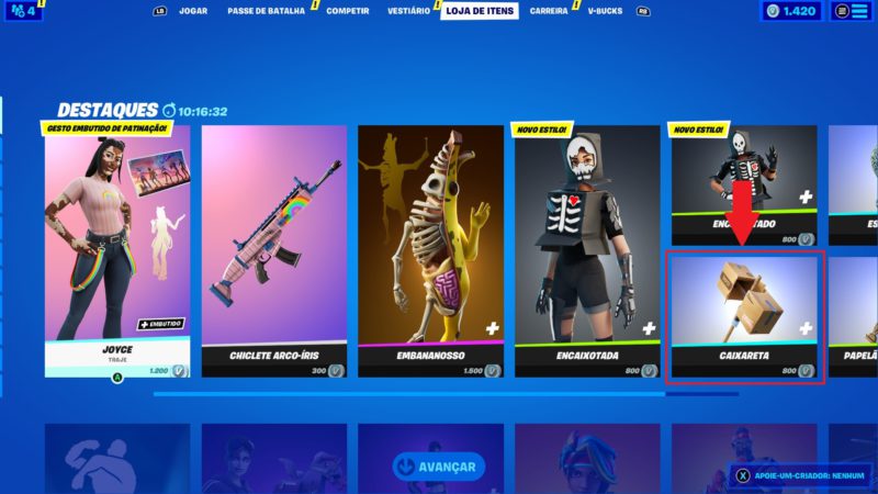 Como conseguir o reembolso ou devolver compras da Loja de Itens no Fortnite  - Suporte de Fortnite