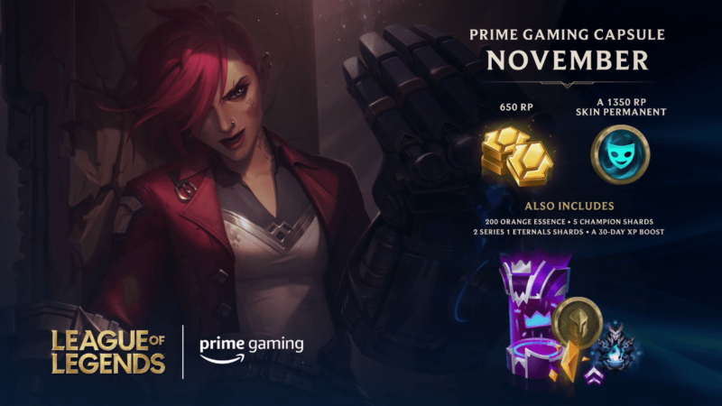 Prime Gaming: veja as recompensas de dezembro