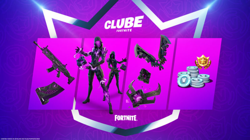 Novas skins do Pacote de Clube do Fortnite são reveladas