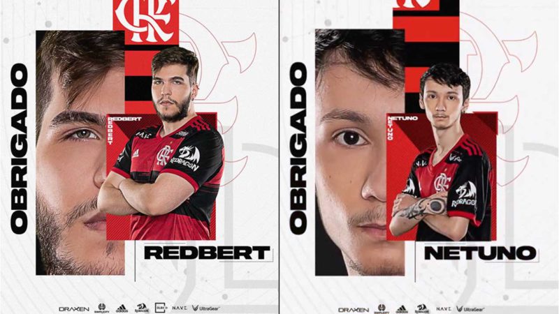 Redbert e Neturno deixam o Flamengo