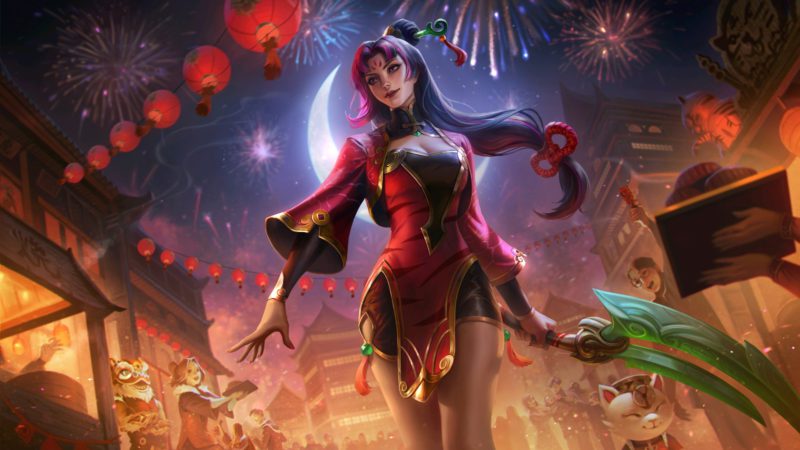 LoL terá novas skins Porcelana, Rosa de Cristal e Fogos de