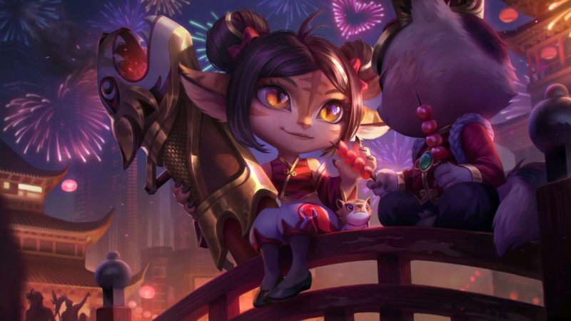 Imagem da skin Tristana Fogos de Artifício