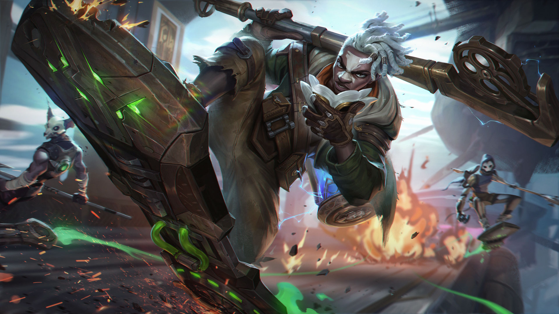 League of Legends  Nova prévia da Illaoi da Resistência mostra