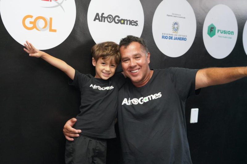 Ricardo Chantilly e Filho AfroGames
