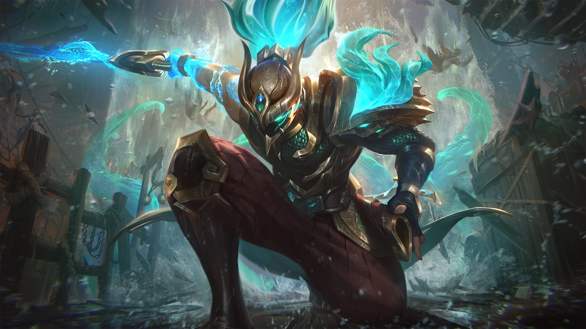 LoL Yasuo Lobo do Mar