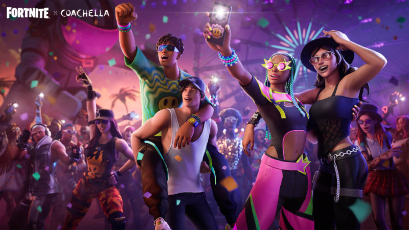 Fortnite: Confira todas as informações da parceria com o festival Coachella  - Mais Esports