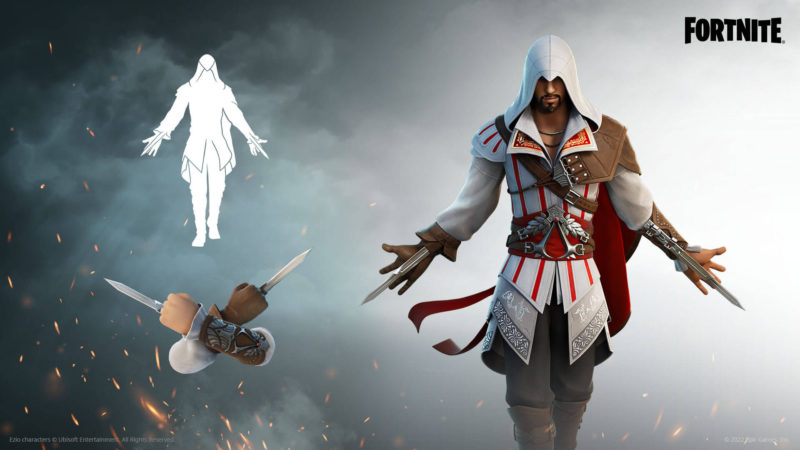 Itens de Ezio no Fortnite