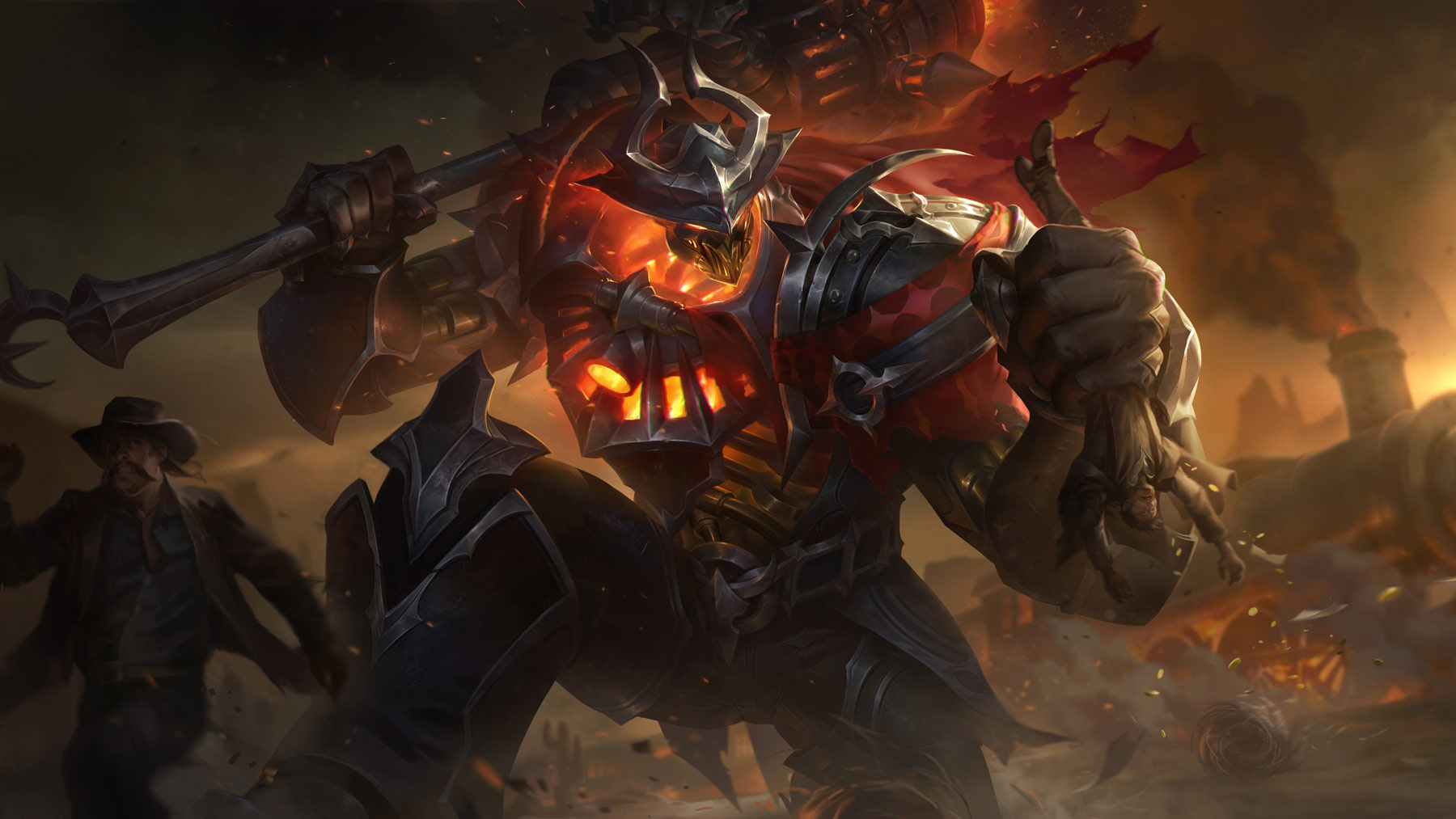 LoL Mordekaiser Velho Oeste