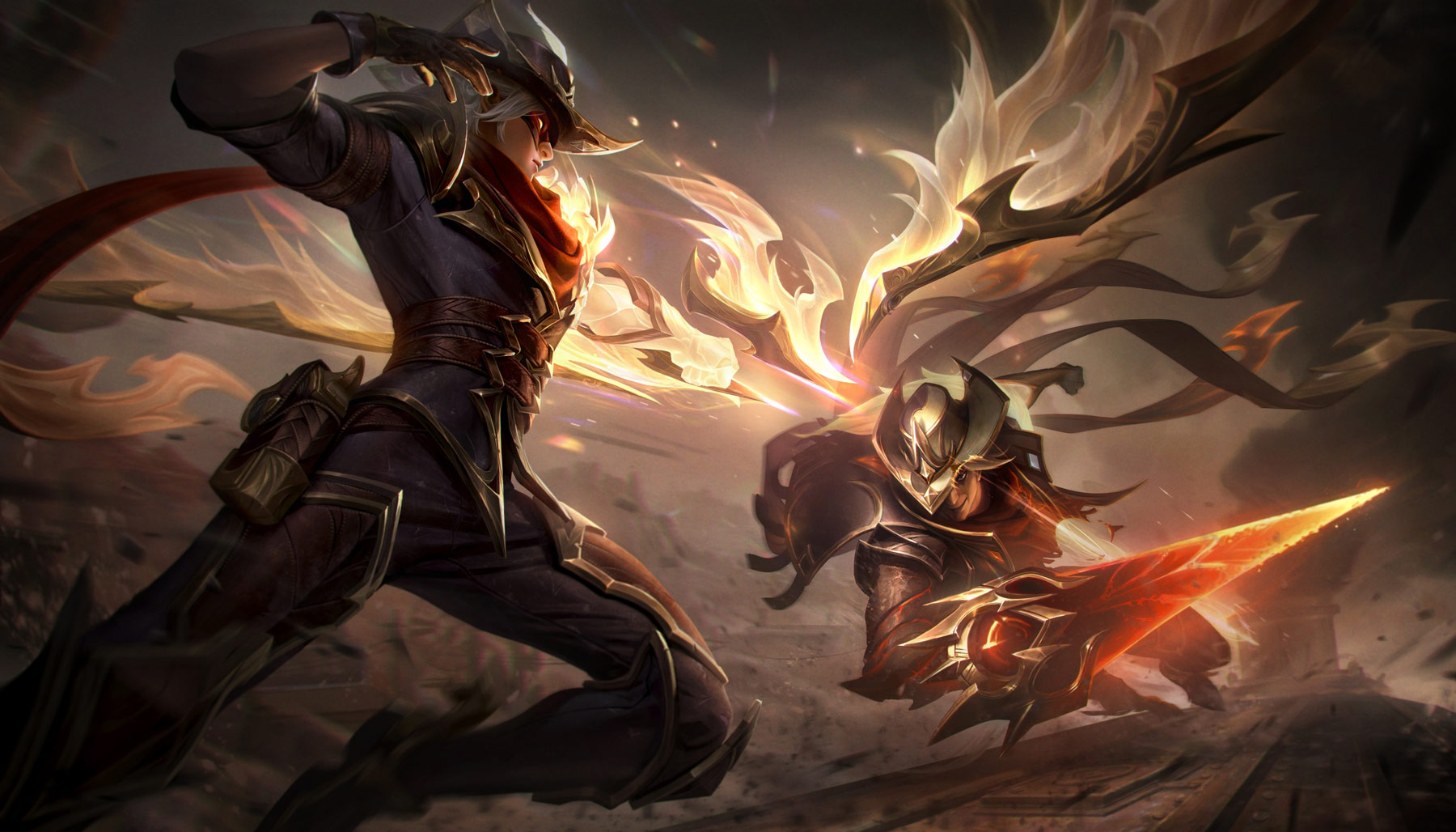 LoL Varus Velho Oeste e Talon Velho Oeste