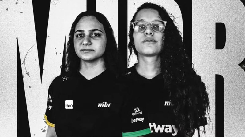 lyttlez e arkynha na foto de anuncio do mibr