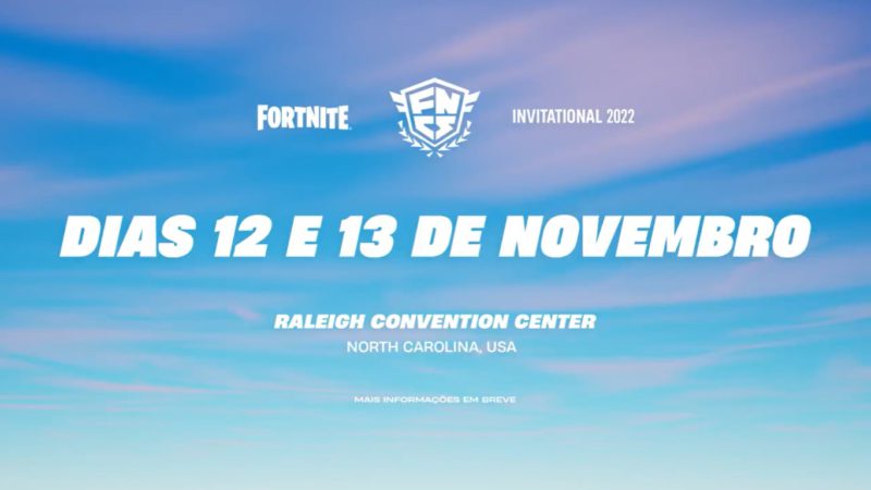 FNCS Invitational acontecerá em novembro nos EUA com jogadores de todo o mundo