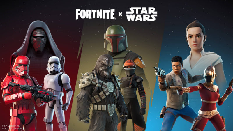 Star Wars no Fortnite