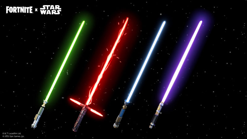 Sabres de luz do Star Wars