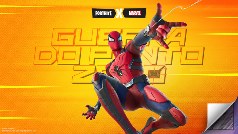 Nova versão do Homem-Aranha no Fortnite