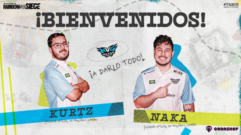 arte de anúncio de kurtz e naka na malvinas