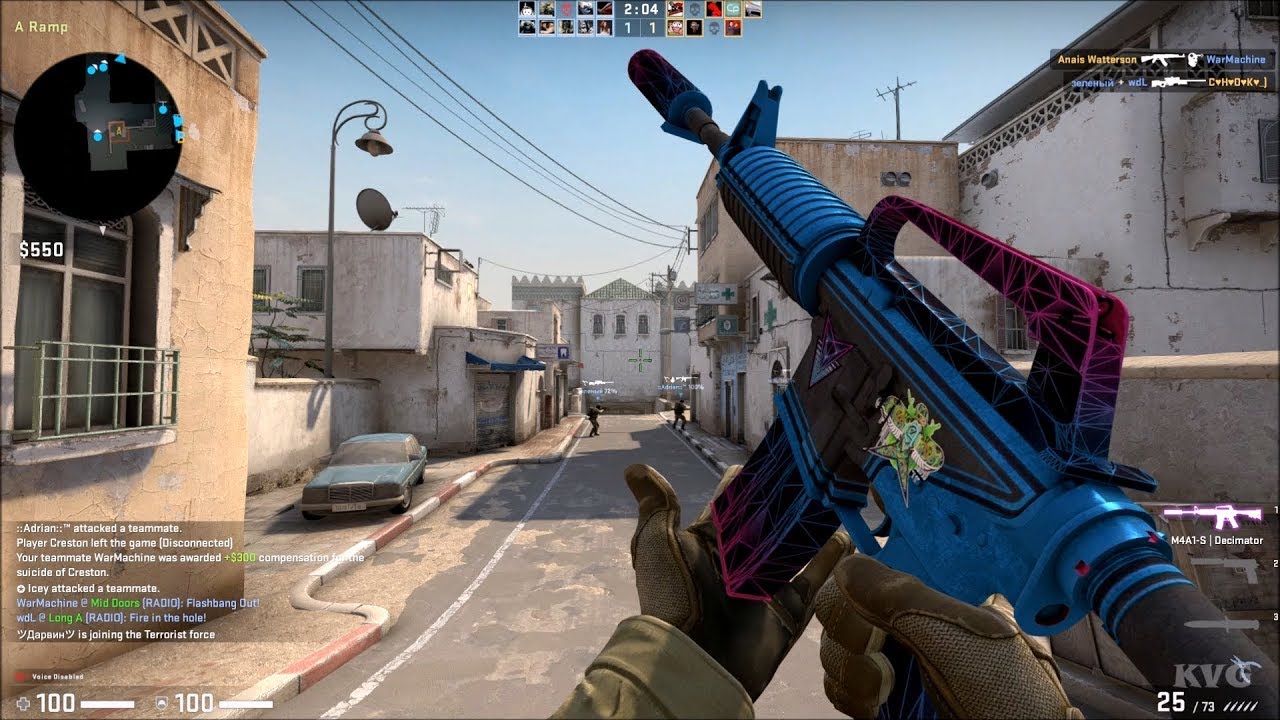 Imagem do jogo CSGO, um dos principais FPS do mercado