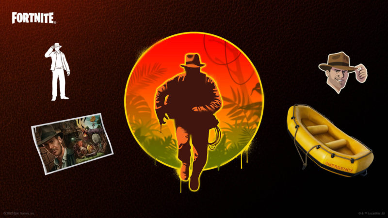 Segunda leva de itens das tarefas do Indiana Jones no Fortnite