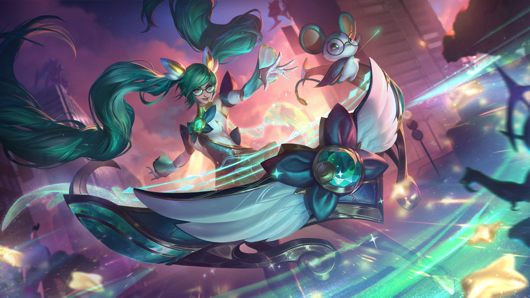 Imagem da Skin Sona Guardiã Estelar