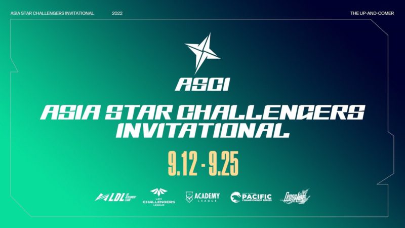 Flyer de divulgação do Asia Star Challengers