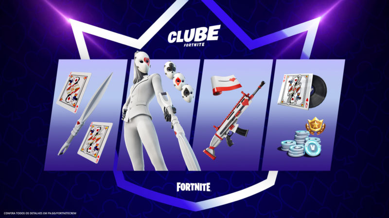 Nova skin do Club Fortnite do mês de Outubro ! #tiktok #gamer