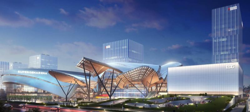 Xangai inicia construção de arena de e-sports de 898 milhões de dólares