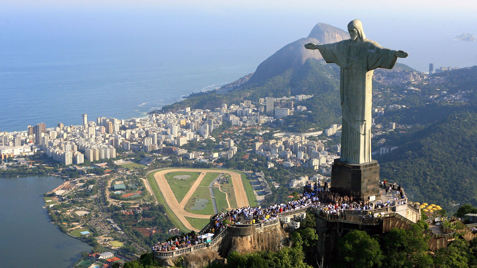 Imagem do Cristo REdentor no Rio de Janeiro