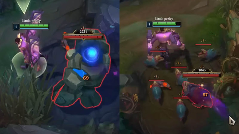 Imagem das mudanças na jungle do LoL