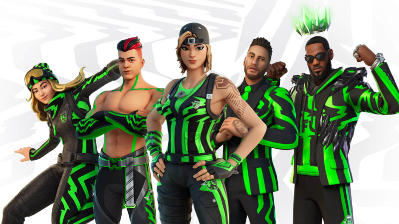 Skins do Fortnite Futebol Clube