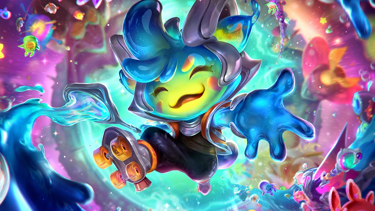 Imagem da skin Teemo Embalos no Espaço