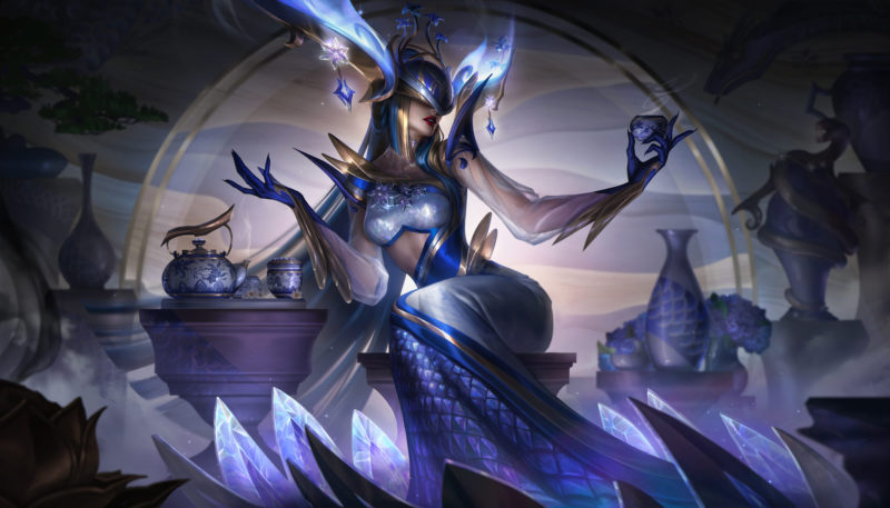 Imagem da skin Lissandra de Porcelana de Prestígio