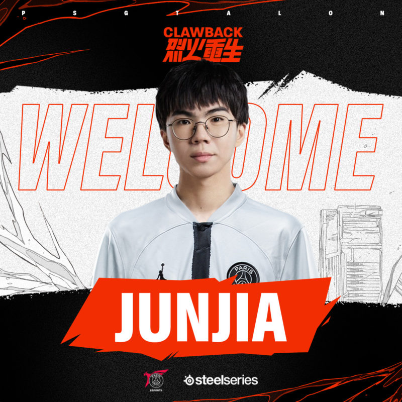 Lol Ex Edg Junjia Se Junta Psg Talon Mais Esports