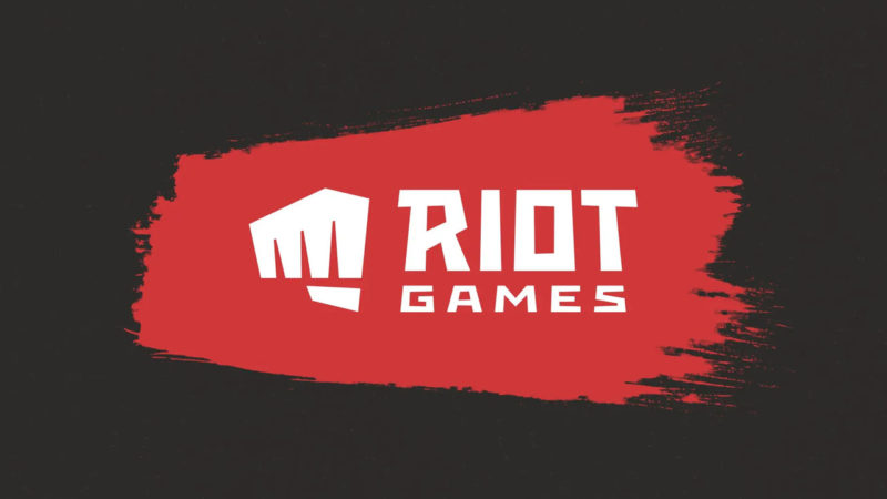 Imagem da logo da Riot Games