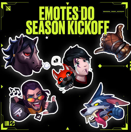 Emotes do Season Kickoff