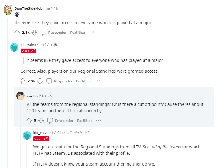 CS 2: Valve revela requisitos para jogadores profissionais ganharem o Beta  - Mais Esports