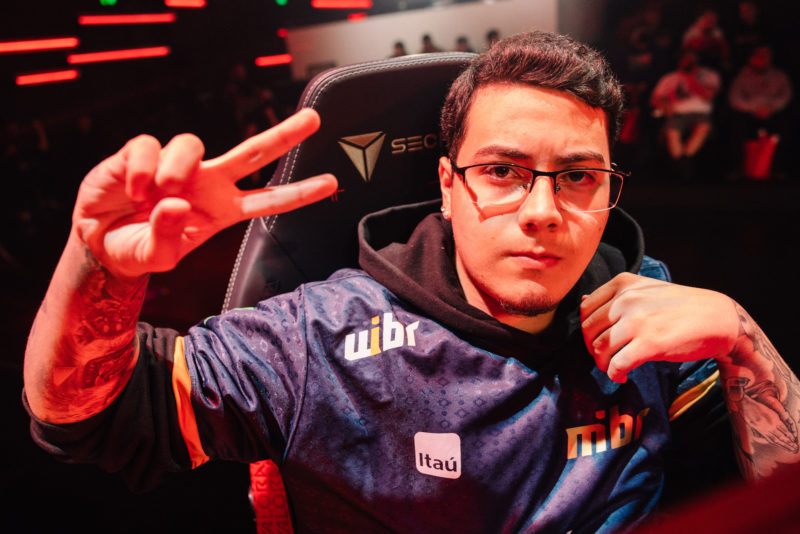 Foto de jzz, jogador do MIBR que disputa o VCT Americas 2023