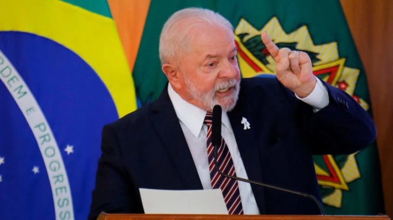 Foto de Lula, presidente do Brasil