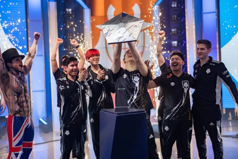 G2 campeã do Winter Split da LEC 2023