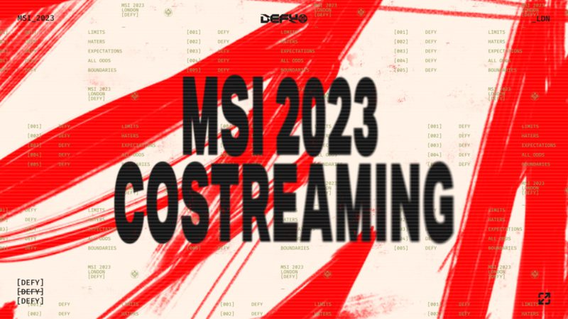 Imagem para ilustrar o sistema de costreaming do MSI 2023